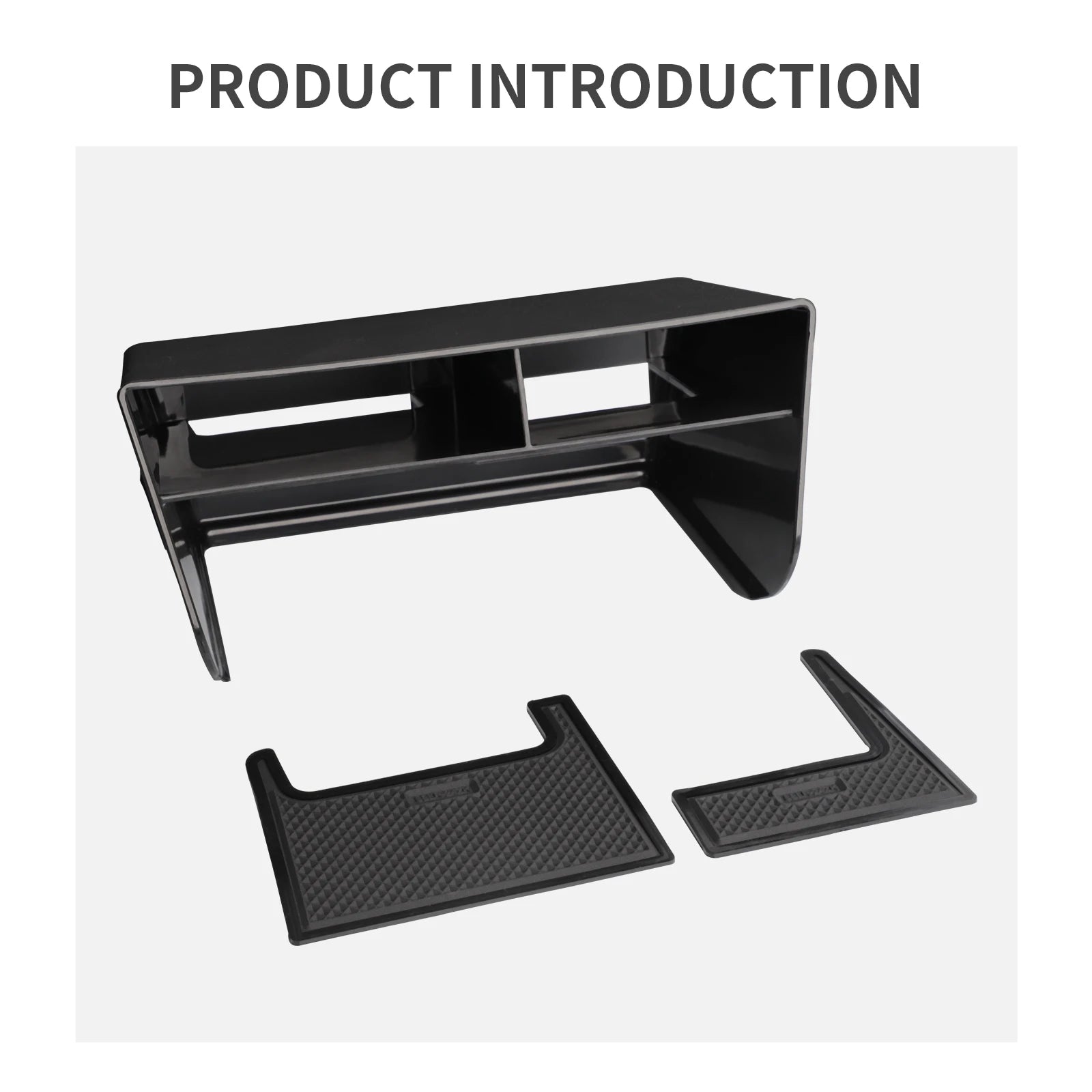 LUCKEASY for Subaru Forester 2019-2024 Car Storage Box Central Console Tidying Organizer Case Tray Auto Interior Accessories