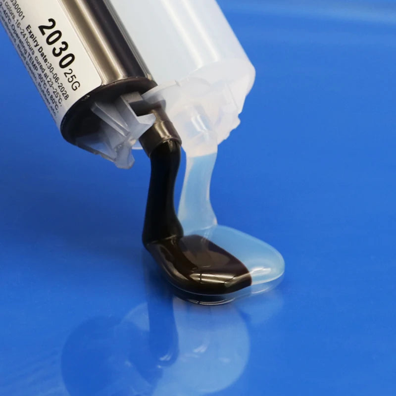 New Brown 2030 AB Epoxy Adhesive Bonding Sealant Repair 100 Minutes Standard Slow Cure Umber Resin With Hardener 25g 2 Part Glue