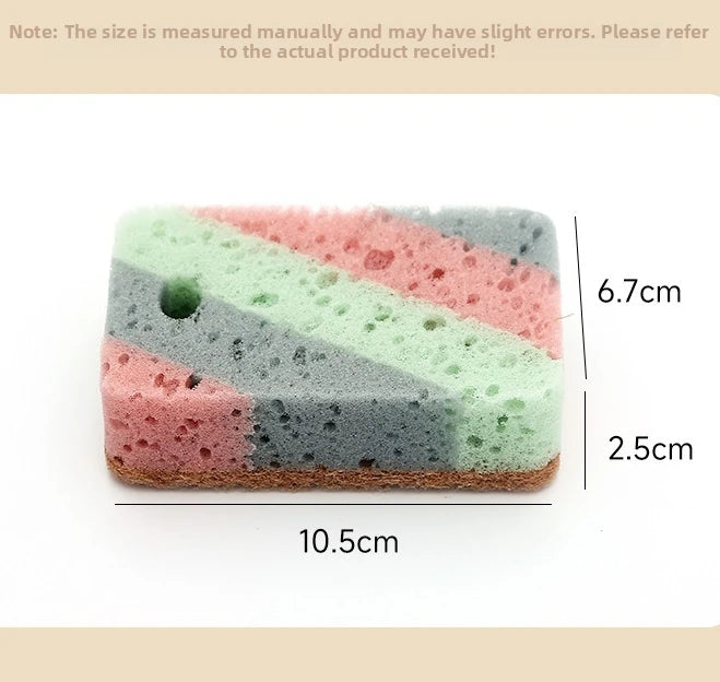 Kitchen Stain Removal Sponge Magic Wipe Hundred Clean Cotton Dishwashing Sponge Wipes Bathroom Cleaning Utensils