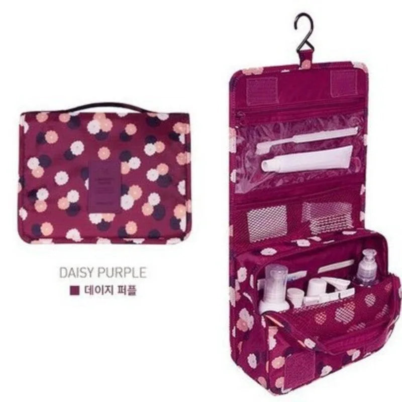 Multifunctional Travel Hook makeup bag Cosmetics Storage Bag Waterproof Toiletries Beauty Organizer Ladies Bathroom Storage Bag