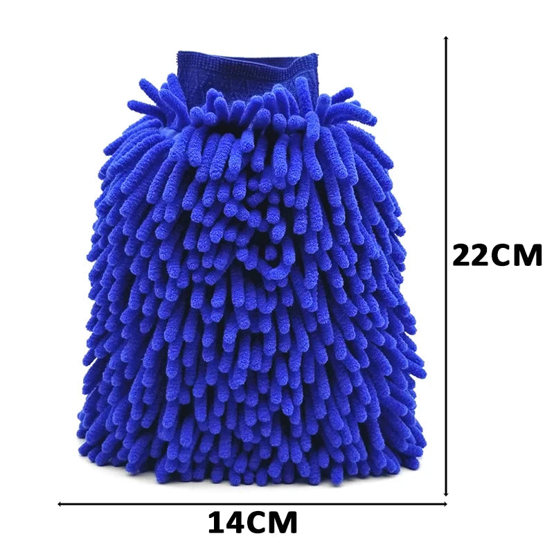 Multifunction Cleaning Sponge Ultra Fine Fiber Car Wash Gloves Cleaning Car Details Care Care Washing Accessories