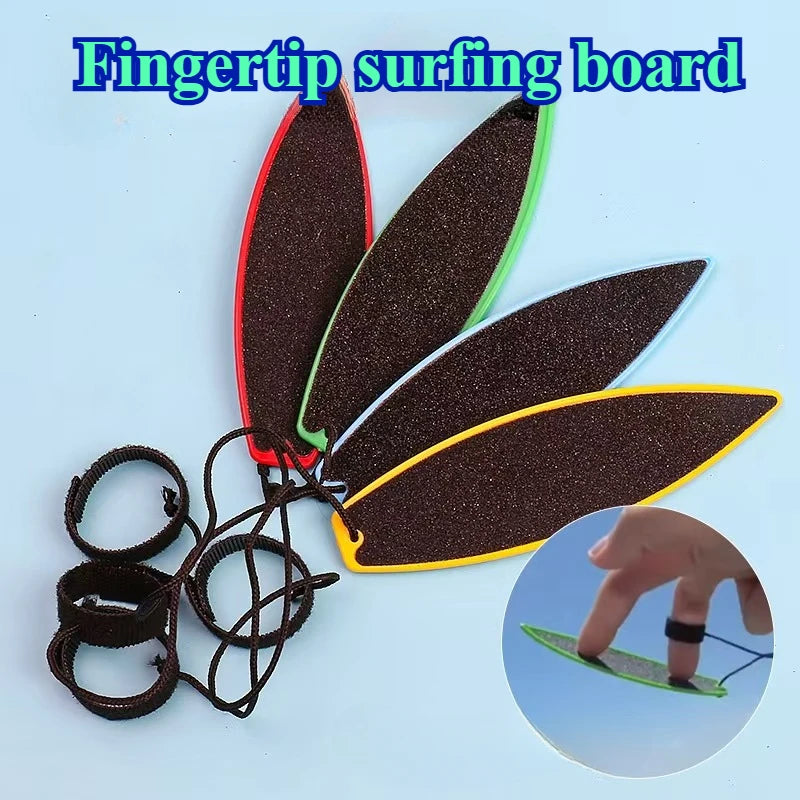 Fingers Surf Skateboard Creative Mini Air Pressure Press Cool Tech Fun Funky Young Boys And Girls Gift Toys