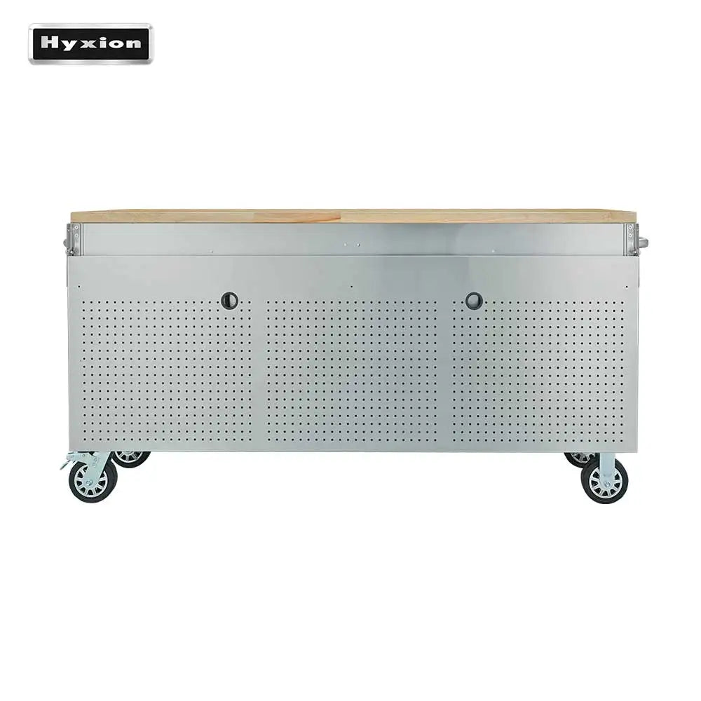 Cabinet Drawer Steel Storage Garage Workshop 72 Inch 15 Drawers Metal Storage Cart Machine Cabinet