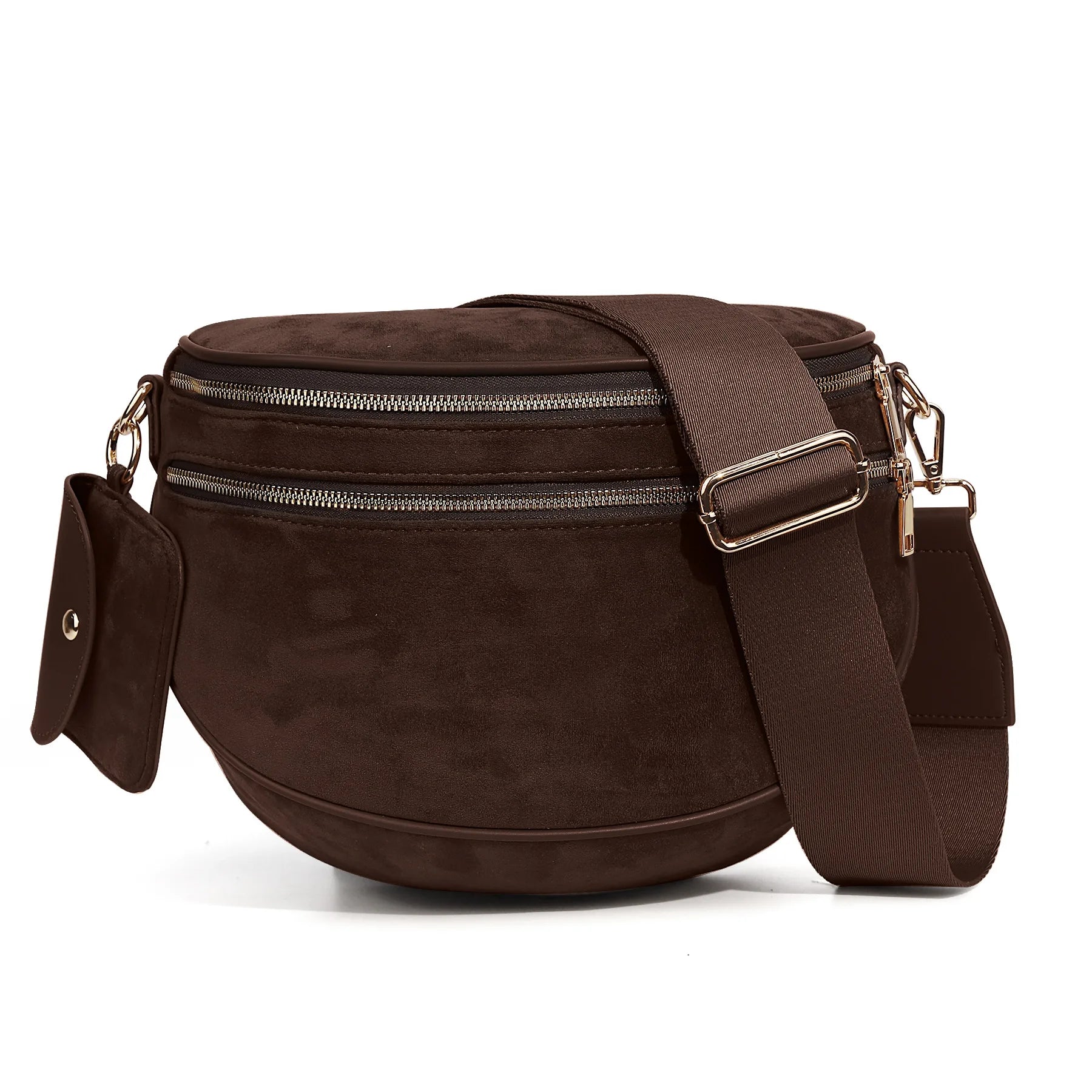 New checkered crossbody bag, shoulder bag, large-capacity shell bag