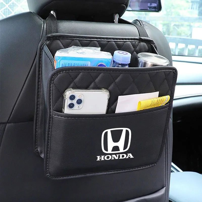 Car Storage Hanging Bag Back Seat Back Bag big Capacity For Honda Accord Civic FIT Insight CRV Jazz HRV CRZ CRX City Vezel Pilot