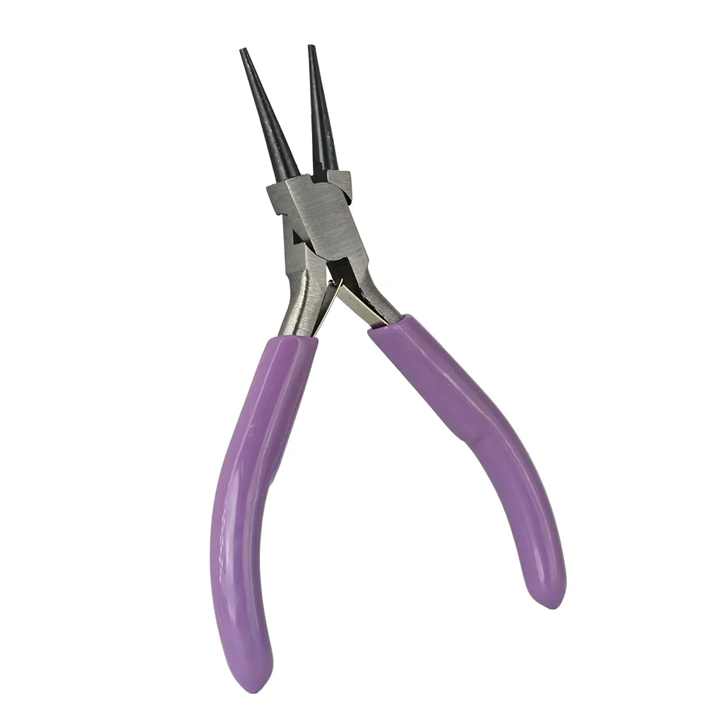 Carbon Steel Jewelry Pliers Needle/Chain/Round Nose Wire Cutter Tweezers Jewel Repair Handcrafts Beading Sewing Pliers Tool