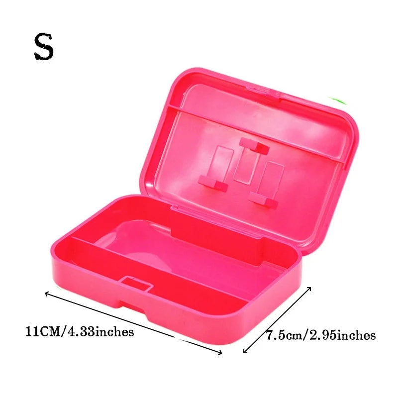SMO Protable Plastic Tobacco Papers Storage Boxs 110mm*75mm Cigarette Case Grass for Smoking Accessories