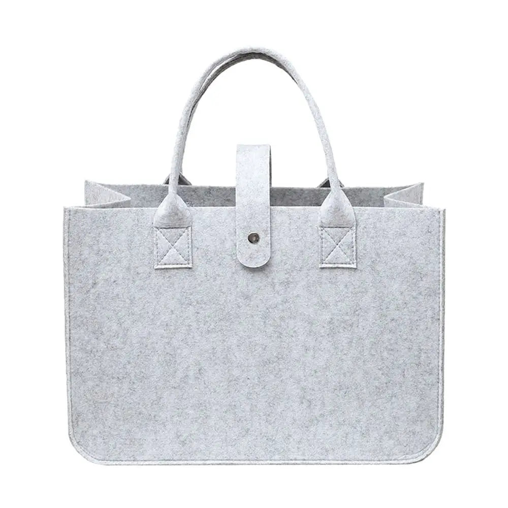 New Felt Felt Shoulder Bag Toy Sundries Large Capacity Messenger Bag Storage Organizer Crossbody Handbag Women