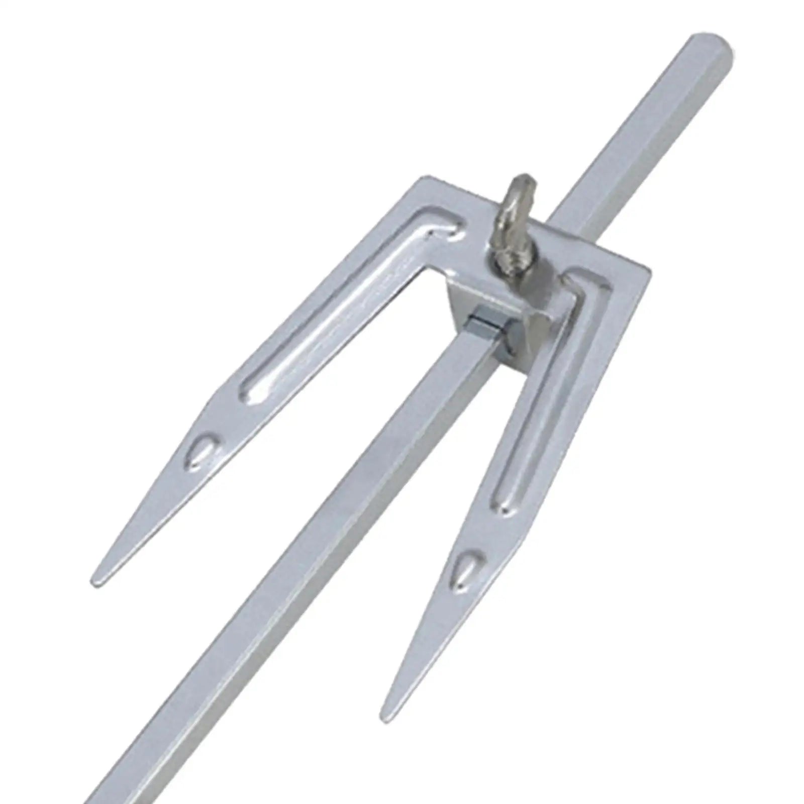 Rotating Roast Chicken Fork Stainless Steel Durable Multifunctional Sturdy