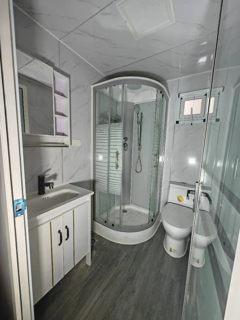 53 Foot Expandable Container House Mobile Prefabricated Modular Home Portable Luxury Ready Ship Galvanized Steel Frame Modern