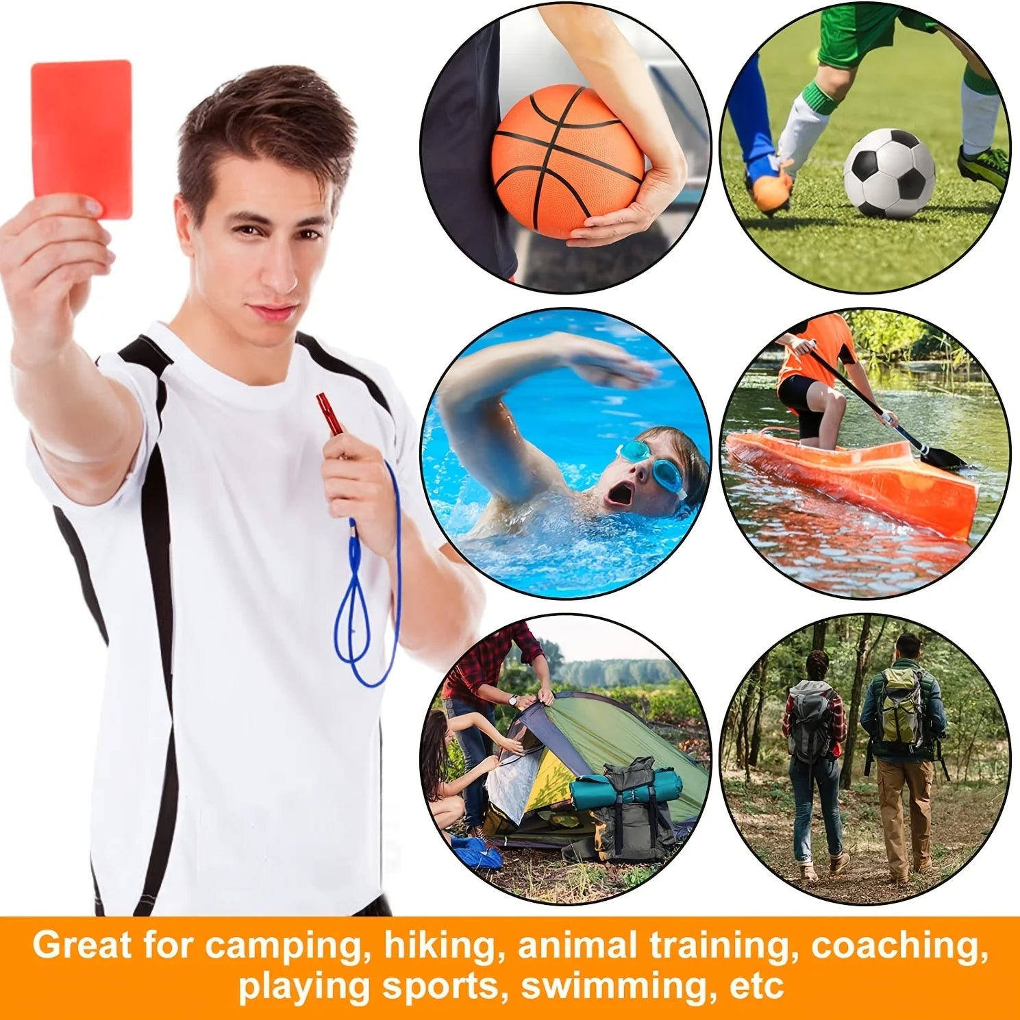 1/10pcs Outdoor Aluminum Alloy Small Whistle Emergency Whistle Fire Training Survival Whistle for Activities Like Camping Hiking