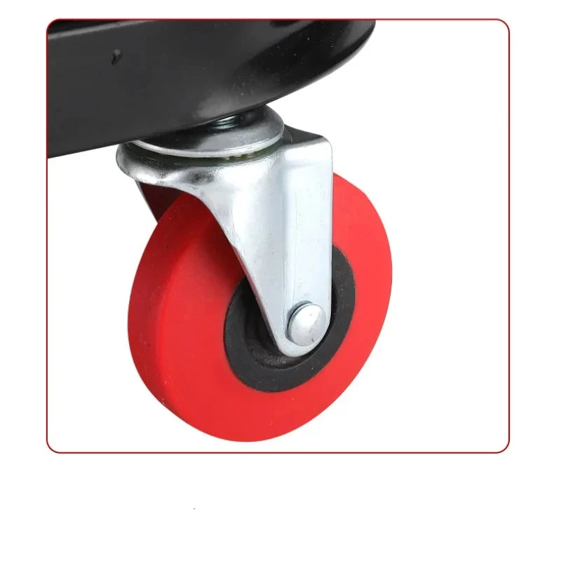 Heavy Duty Universal Auto Repair Tool Tray Workshop Tool Bracket Roller Cart for Mechanics Garage Toolbox Storage