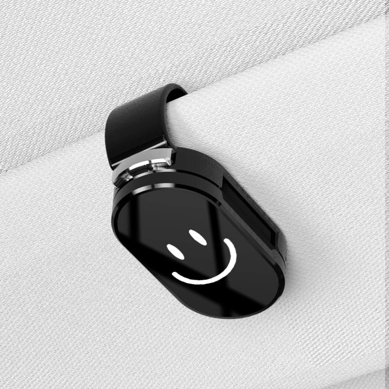 Universal Car Sun Visor Glasses Clip Anti Slip Sponge Sunglasses Holder Auto Interior Storage Gadget Decor Car Accessories Parts