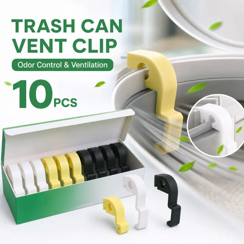 10/1pcs Trash Bin Ventilation Clip Anti-Odor Rubbish Bin Cover Support Clip Waste Can Lid Opener Reduces Anti Pest Garbage Clamp
