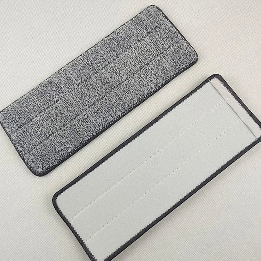 10pcs High Absorbency Flat Mop Cloth Washable Self Wring Replacement Mop Cloth Dry and Wet Cleaning Pad Floor Cleaning