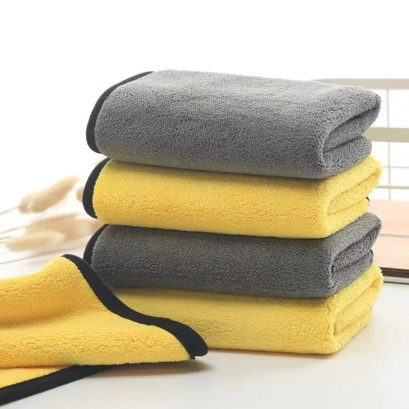 Microfiber Towel Car cleaning towels, car washing and drying cloths Ultra Soft Lint-Free High Absorbency car beauty accessories