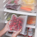 Silicone Food Storage Containers Leakproof Containers Reusable Stand Refrigerator Fresh Wrap Fresh Bag Food Storage Bag