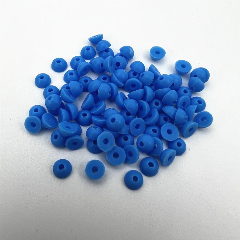 100pcs High Elasticity Colorful Fingerboard PU Bushing