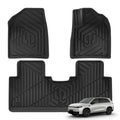 LUCKEASY for Leapmotor C10 2024-2025 Car Floor Mats Cargo Liner Accessories Foot Pad Protective Mat Only Fit Right Rudder