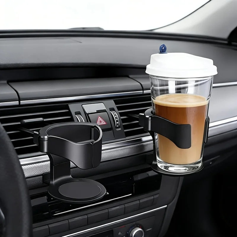 Car Air Vent Drink Cup Bottle Holder Auto Drink Rack Stand for Water Bottles & Ashtray Multifunctional Car Coffee Cup Holder