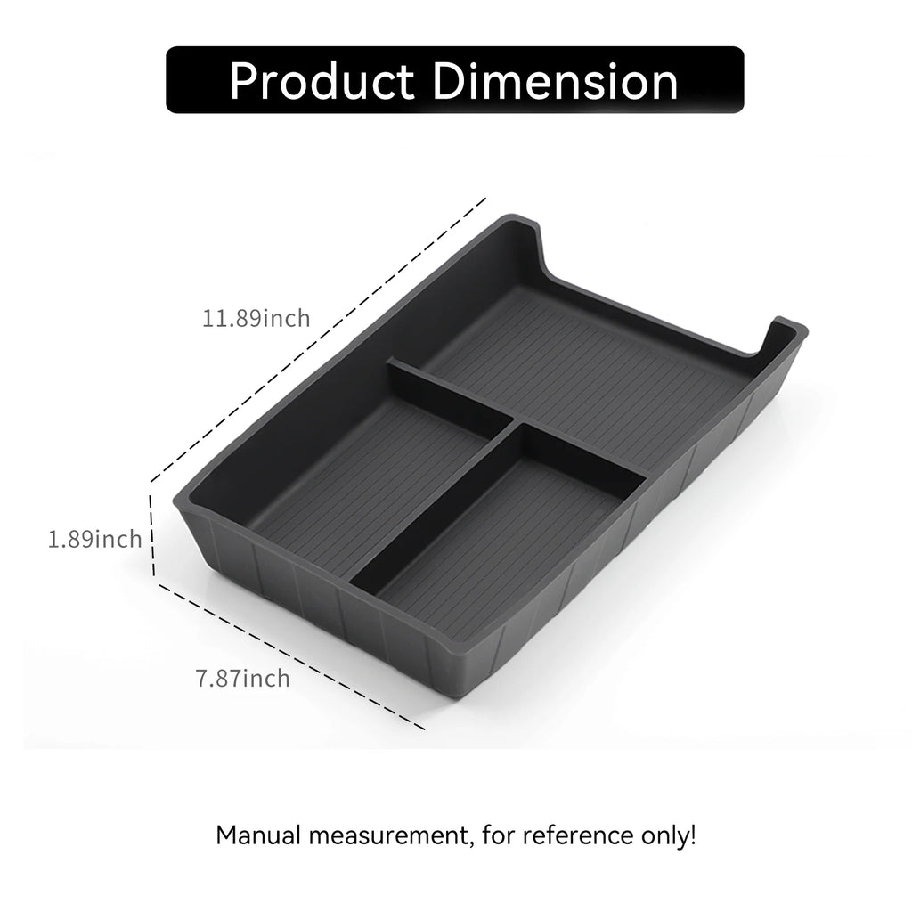 LUCKEASY for BYD Sealion 07 EV 2024-2025 Car Storage Box Interior Accessories Center Console Lower Layer Storage Box Organizer