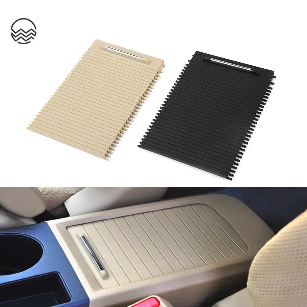 Car Center Console Drink Water Cup Holder Roller Shutter Panel Dust Cover For Honda RE1 RE2 RE4 CRV 83412-SWJ01
