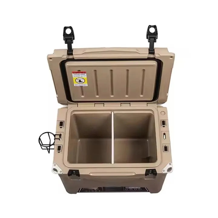 Oem Custom Portable Food 35qt Cooler Box Lldpe Fishing Ice Chest Cooler Outdoor Hard Camping Cooler Box