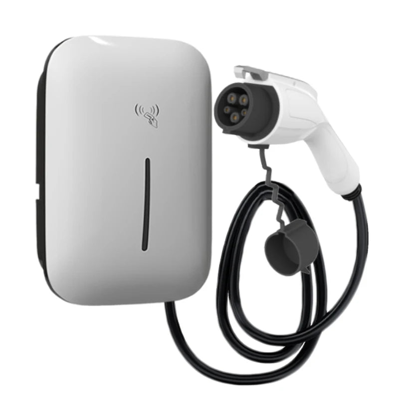JIGU 1Phase TYPE1 7KW 32A EV Wallbox Charging Station Electric Car Charger With WIFI/Bluetooth APP Control