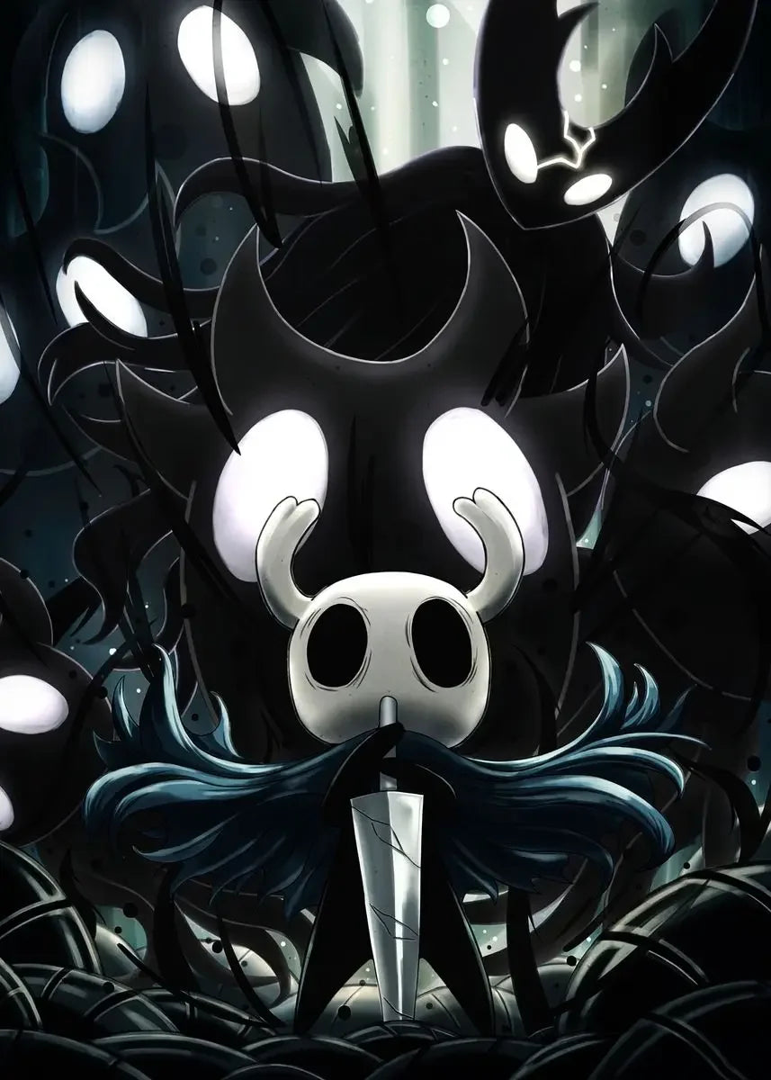 Hot Popular Video Game Hollow Knight Posters and Prints Canvas Printing Modern Wall Art Picture for Living Room Home Decoration