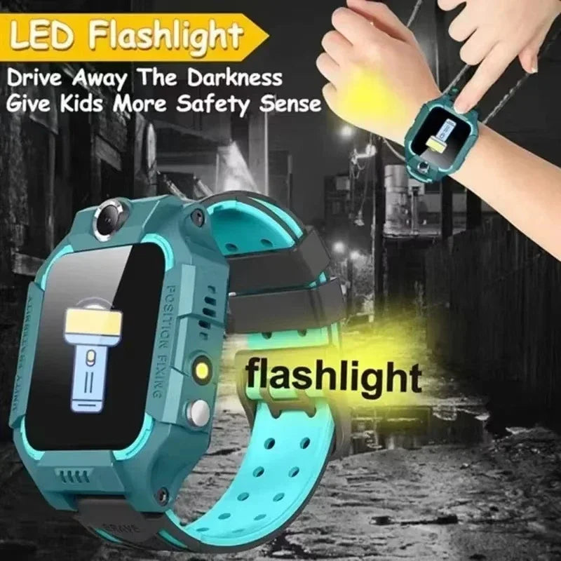 Lenovo electroni Children Camera Smart Watch 5G GPS Location Sim Card Call SOS Waterproof reloj inteligente niños Boy Girl Gift