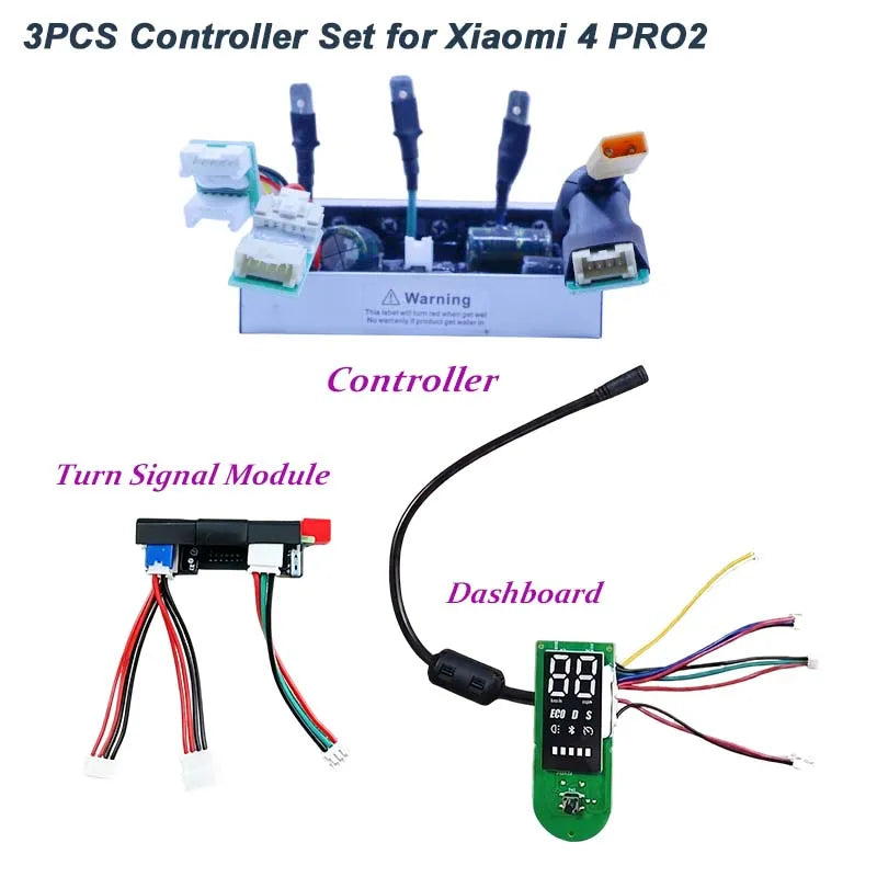 Upgraded 55km/h E-Scooter Controller Kit For Xiaomi 4 Pro2 E-Scooter -Speed Unlock, Motor Self Learning Motherboard Replacement