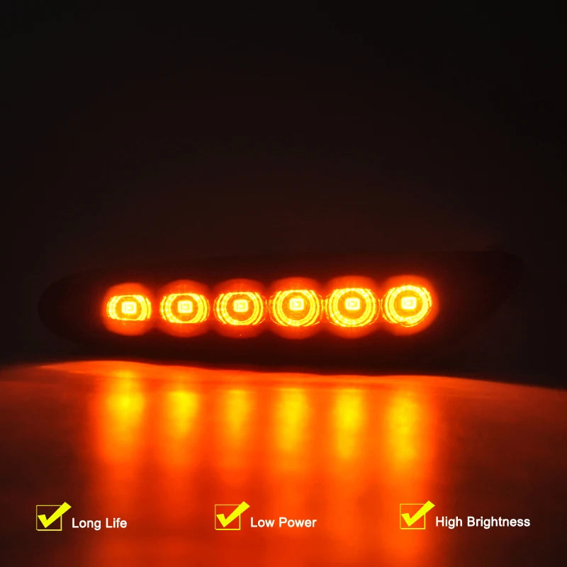 12V Clear Lens LED Side Marker Lamp Assembly For BMW E46 E60 E61 E81 E82 E87 E88 E90 E91 E92 E93 X1 X3 Blinker Turn Signal Light