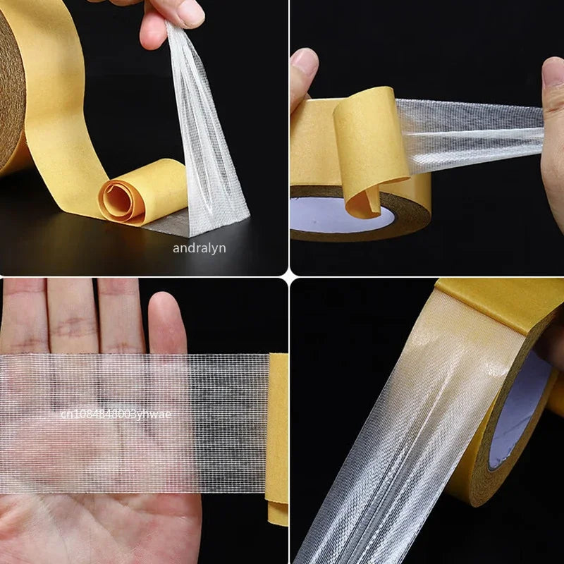 Ultra-thin Double-sided Tape Super Adhesive Double-sided Tape, Leather, Carpet, Wall & Floor Fixing - Home Renovation!