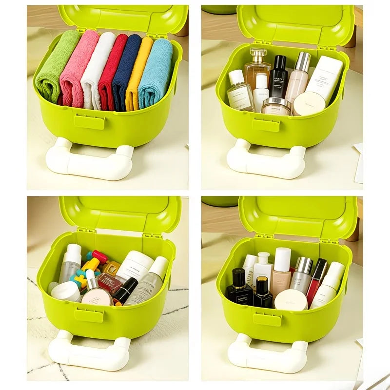 The Suitcase with a Telescopic Handle Is Easy to Carry and Suitable for Daily Commutes, Travels and Other Occasions.