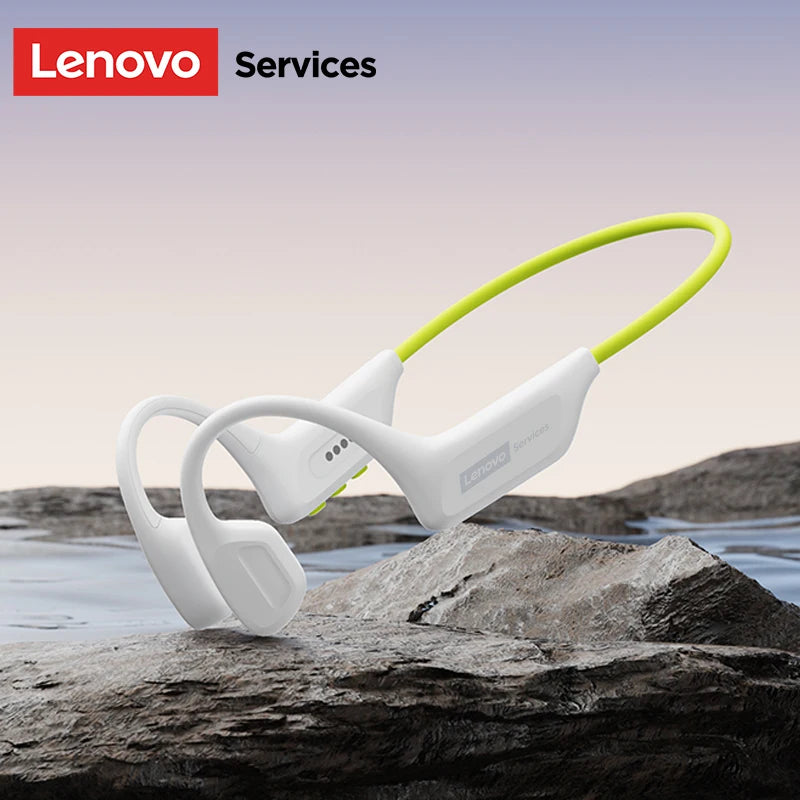 Lenovo S106 True Bone Conduction Headset Bluetooth 6.0 IPX8 Waterproof Headphones 32GB MP3 HIFI Earphones With MIC For Swimming