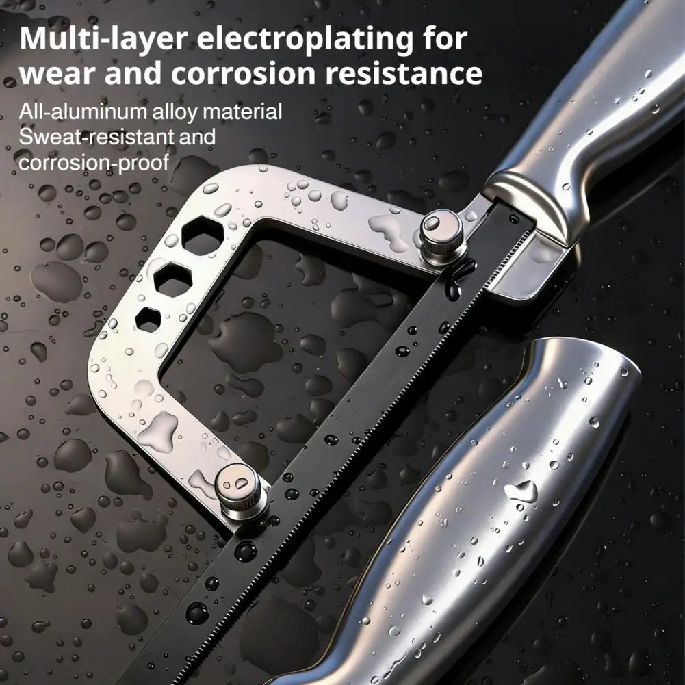 Mini Hacksaw Stainless Steel Frame Small Hacksaw Household DIY Small Handheld Saw Hand Saw For Wood / Plastic / Metal Cutting