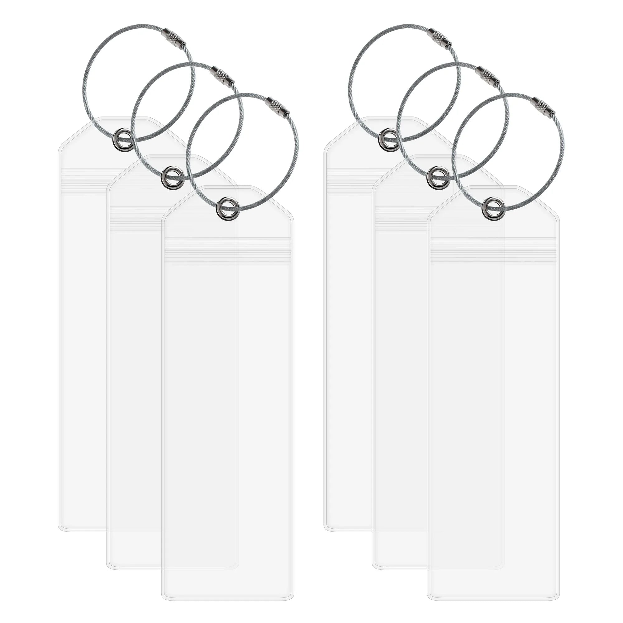 6 Pieces Cruise Luggage Tags for Royal Caribbean & Celebrity Cruise Essentials