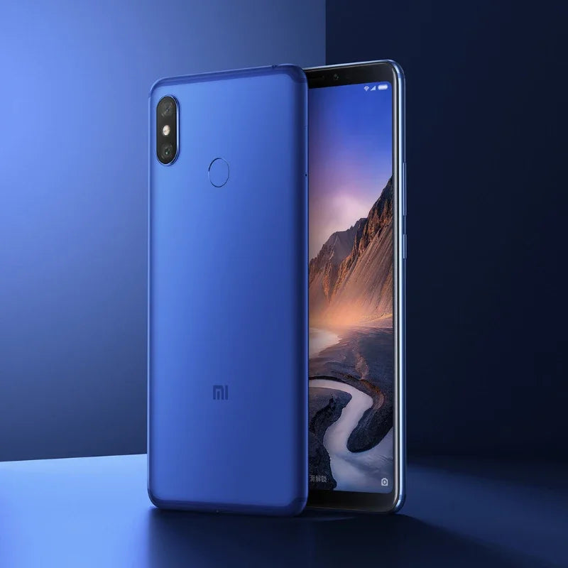Global Firmware Xiaomi Max 3 Smartphone Snapdragon636 Back Fingerprint 6.9 inch 12MP Bluetooth 5.0 Android Smartphone Used Phone