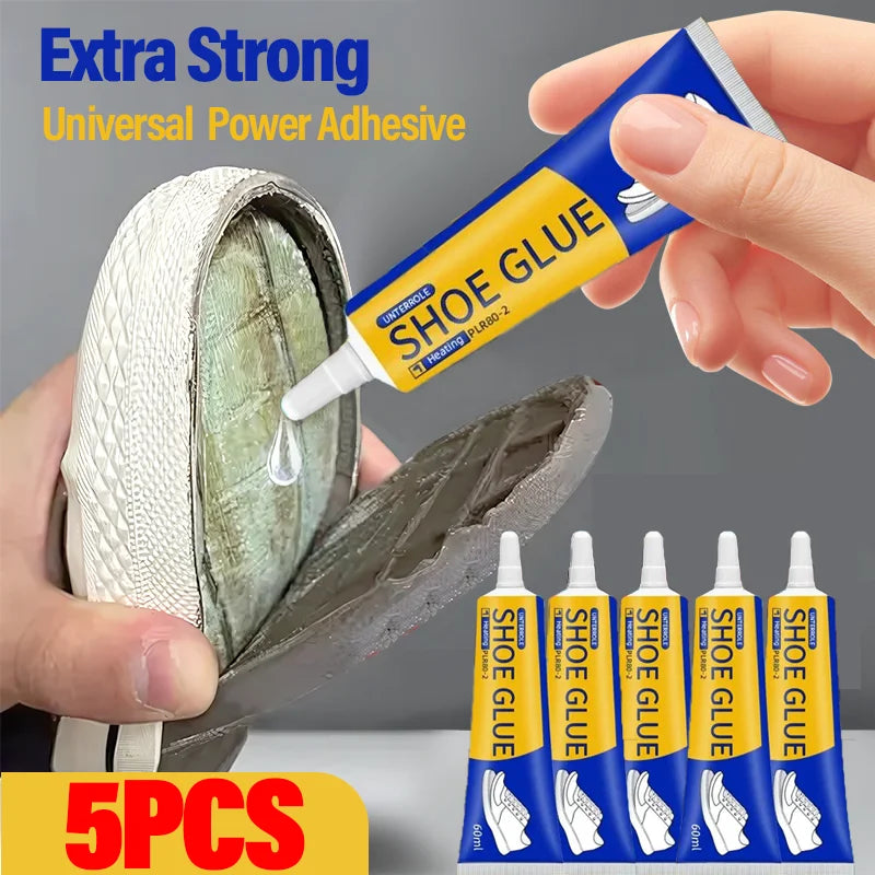 Universal Super Glue Extra Strong Shoe Glue Transparent Instant Adhesive Waterproof Wear-Resistant Sealant For Repairing Cracks