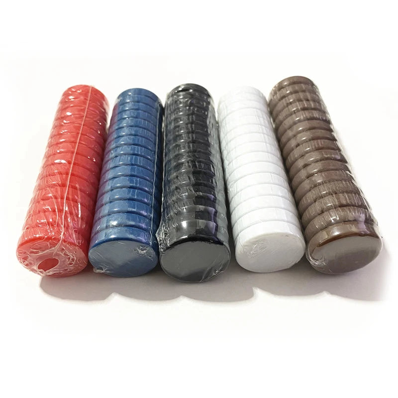 15Pcs/set High Quality 27mm Blank Chess Game Backgammon Piece Plastic Glossy Chip Coin/light Wafer