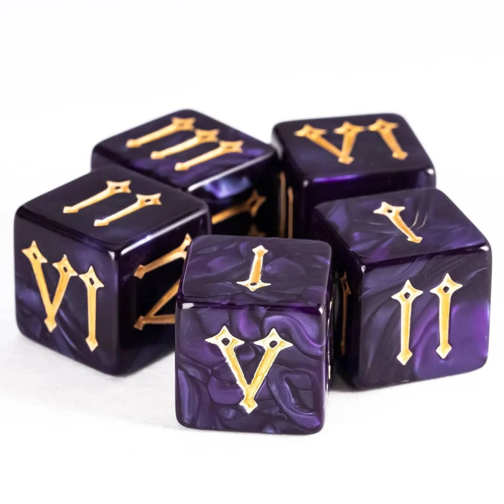 7Pcs Shield D6 Game Dices 6 Sides D6 Cubes New Design 16mm Standard Polyhedral Dice Set for Tabletop Role Playing Board Games