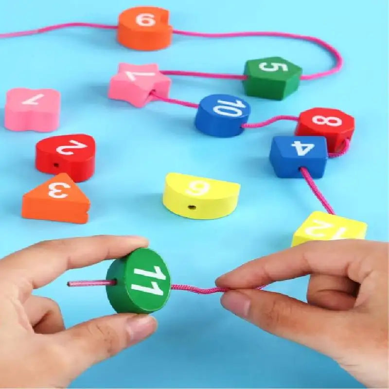 Clock Toy Wooden Teaching Clock Penguin Clock Toys Teaching Time Number Puzzle Stacking Montessori Educational Toys for Kids