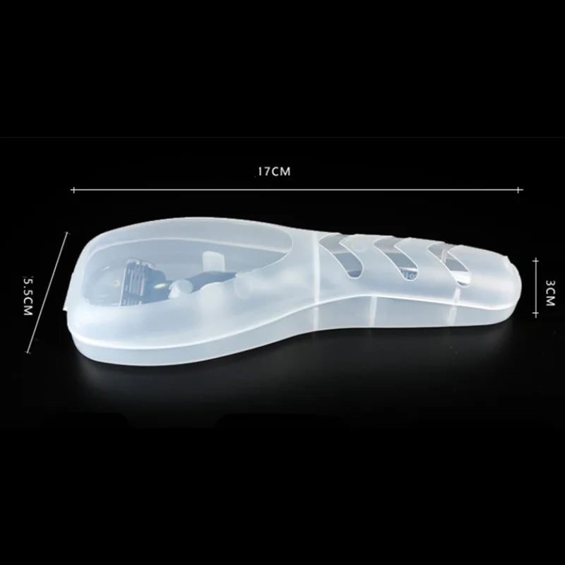 Travel Shaver Case Razor Box Blades Holder Plastic Suitcase Holder Baggage Boarding Portable Packing Organizer Accessories