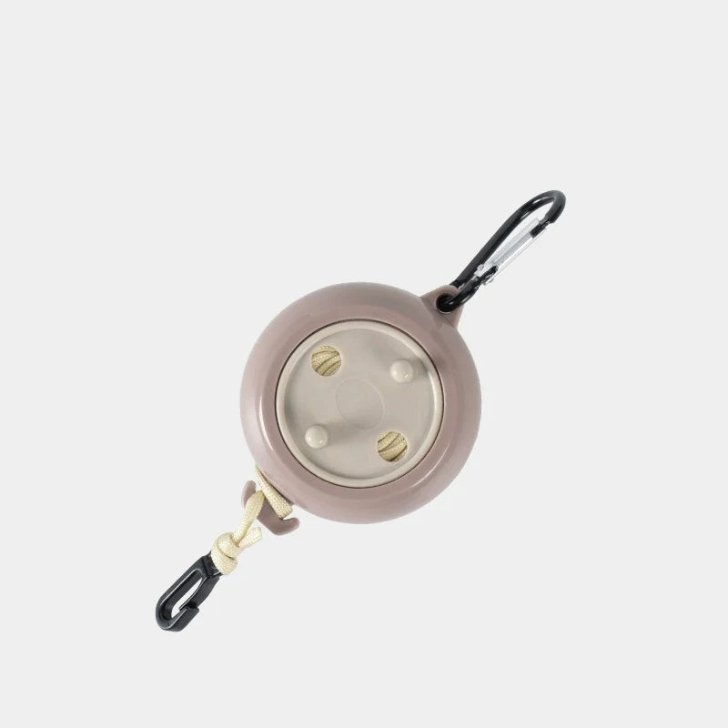 Portable, windproof, and non-slip clothesline for outdoor travel;retractable,drill-free,and invisible clothesline for indoor use