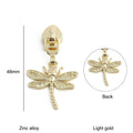 10/40/100PCS Owl/Dragonfly/Bee/Butterfly Shape 5# Nylon Zipper Sliders For Decorative Zipper Tab Bags Pocket Sewing Accessories