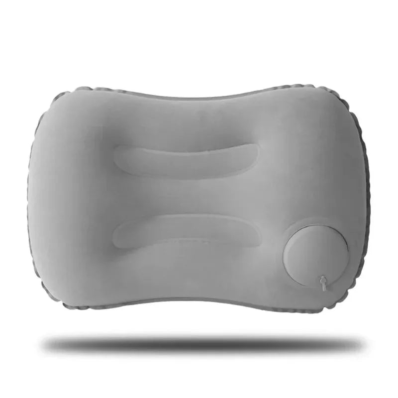Ultra Soft Inflatable Travel Pillow Neck & Lumbar Support Lightweight Compact For Airplane Car Camping Pool Outdoor Trip