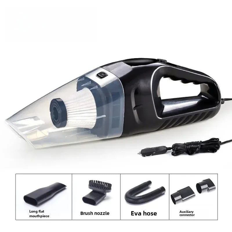 Portable High Power Wet & Dry Vacuum Cleaner Handheld Cleaning Tool for Car Motorcycle Household
