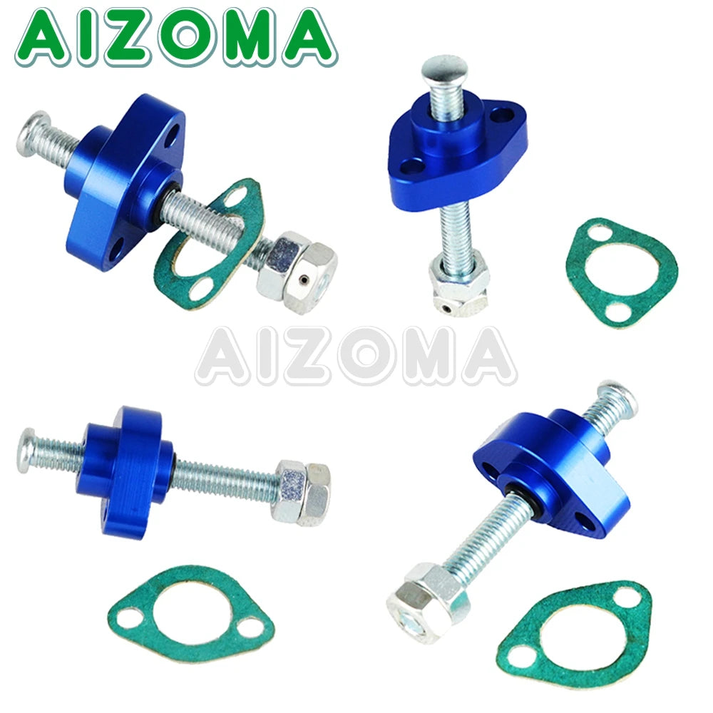 CNC Manual Cam Chain Tensioner w/ Gasket For Honda CBR 600F3/F4/F4I  CBR900RR CBR1100XX VF750C VTR1000 CB600F 599/CB900F 919