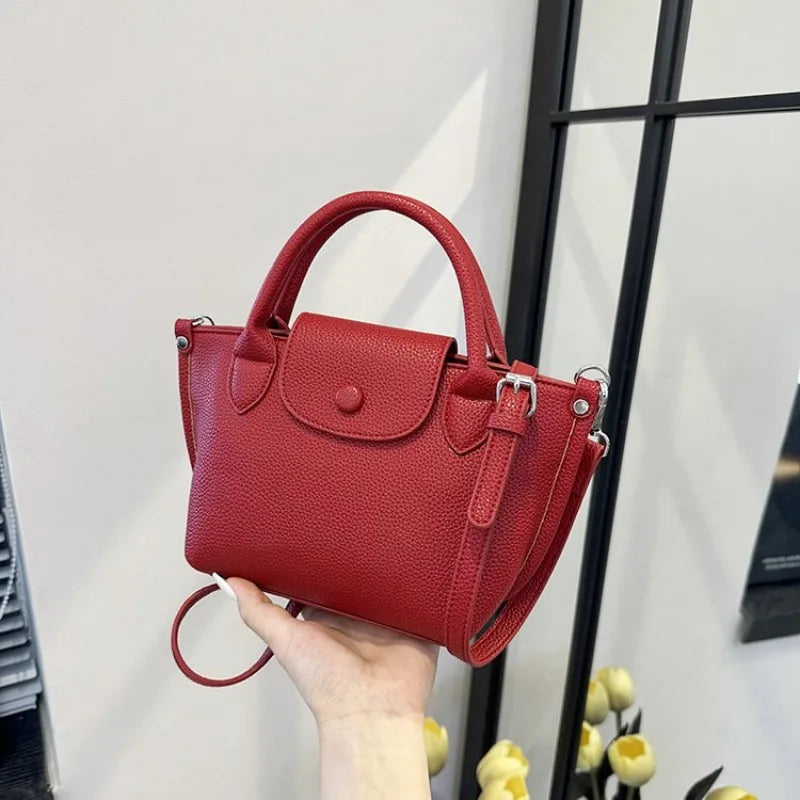 Crossbody-Bag Design Designer Diaper Bag For Women Luxury Leather Tote Elegant Vintage Stylish Fashion