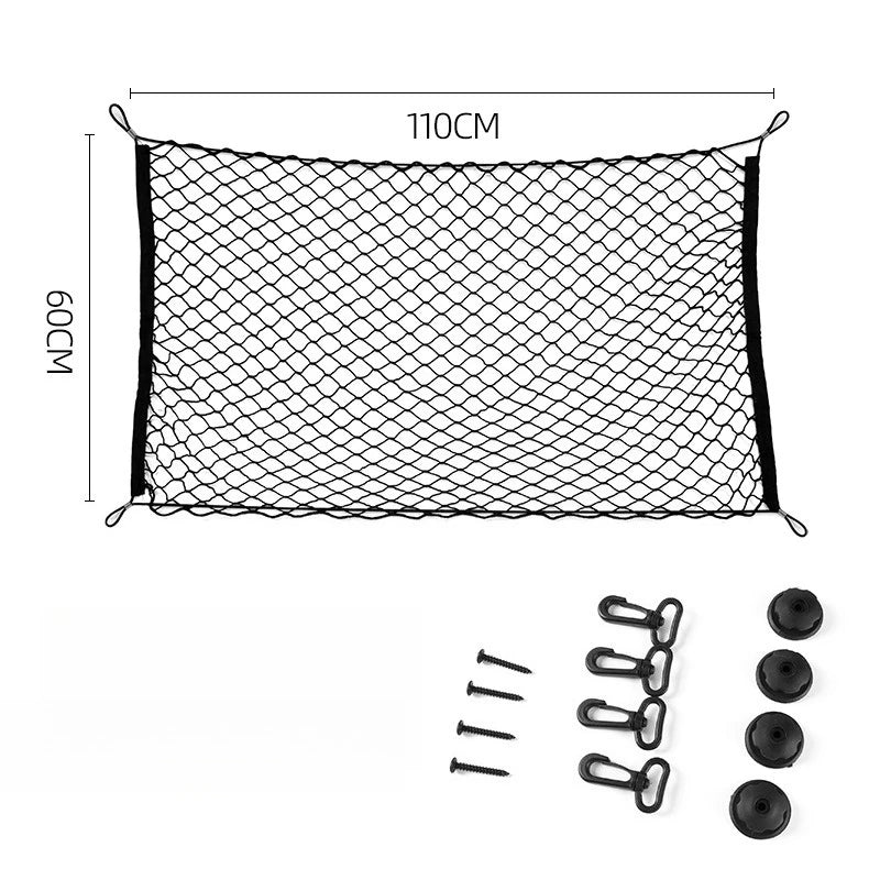 Trunk Cargo Elastic Net, Trunk Organizers and Storage - Luggage Net for Crossover - Best Car Organizer